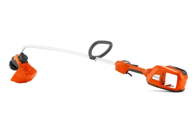 Débroussailleuse HUSQVARNA 315iC à batterie 36V, coupe 330 mm, ultra-légère 3 kg, autonomie jusqu’à 2h30, silencieuse, idéale pour bordures et finitions.