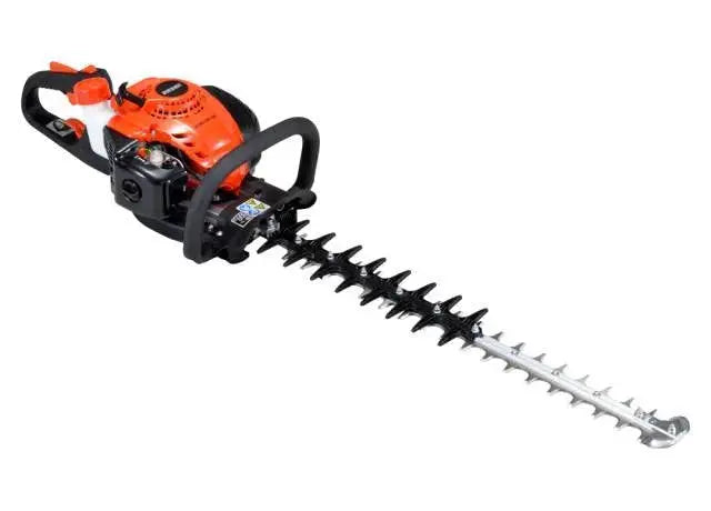 Taille-haie ECHO HC 2810 ESR thermique 21,2 cm³, lame 624 mm, ES-Start, poignée rotative 180°, système antivibration. Puissant, confortable, garanti 5 ans.