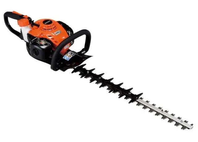 Taille-haie ECHO HCR 165 ES thermique 21,2 cm³, coupe 639 mm, poignée rotative 180°, système antivibration, démarrage facile ES-Start. Performance et confort pour une taille parfaite.