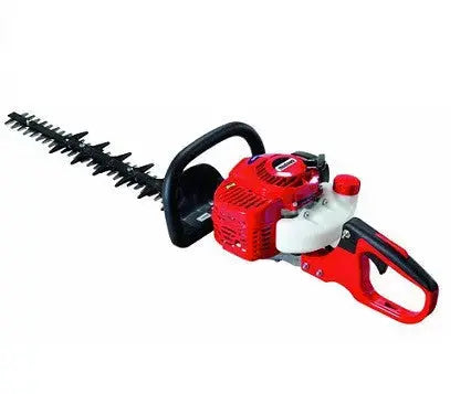 Taille haie SHINDAIWA DH 221 thermique 21,2 cm³, lamier double 499 mm, léger et maniable. Coupe précise avec écartement ajustable. Idéal pour entretien régulier.