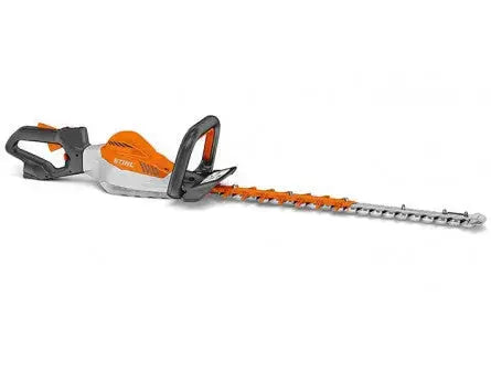 Taille haie STIHL HSA 130 T 750 mm, batterie 36 V, moteur EC, coupe 5000 coups/min, poignée rotative, finition pro silencieuse. Compatible batteries AR et AP.