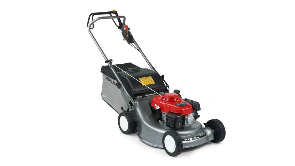 Tondeuse Honda HRH 536 K HXE thermique pro, moteur GXV 160, 53 cm, transmission hydrostatique, bac 83L, idéale grandes surfaces jusqu’à 2200 m².