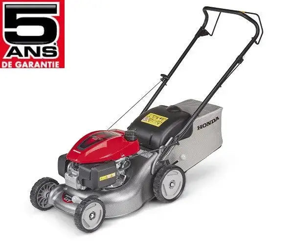 Tondeuse poussée Honda IZY HRG 416 PKEH, moteur GCVx 145, coupe 41 cm, bac 50L, starter automatique. Idéale jusqu’à 600 m². Silencieuse, précise et facile à utiliser.
