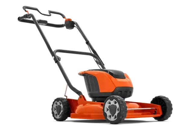 Tondeuse HUSQVARNA LB 146 i 46 cm, légère et silencieuse pour un mulching écologique sans effort.