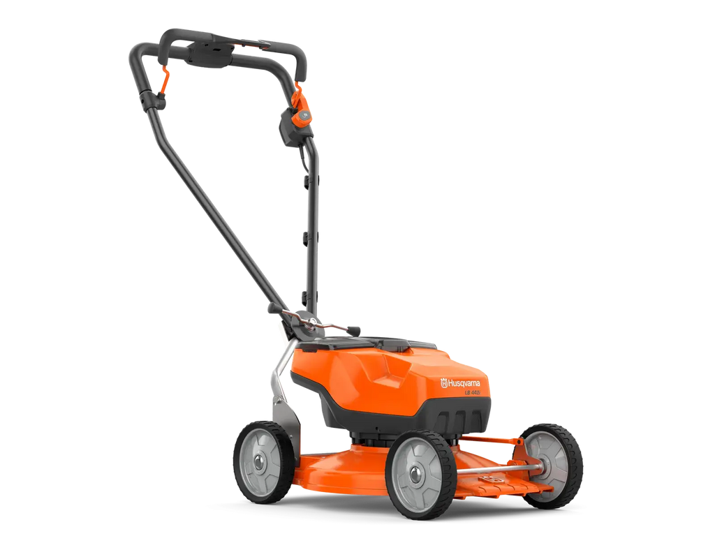 Tondeuse HUSQVARNA LB 442 I 42 cm, à batterie 36V avec mulching silencieux et sans fil. 