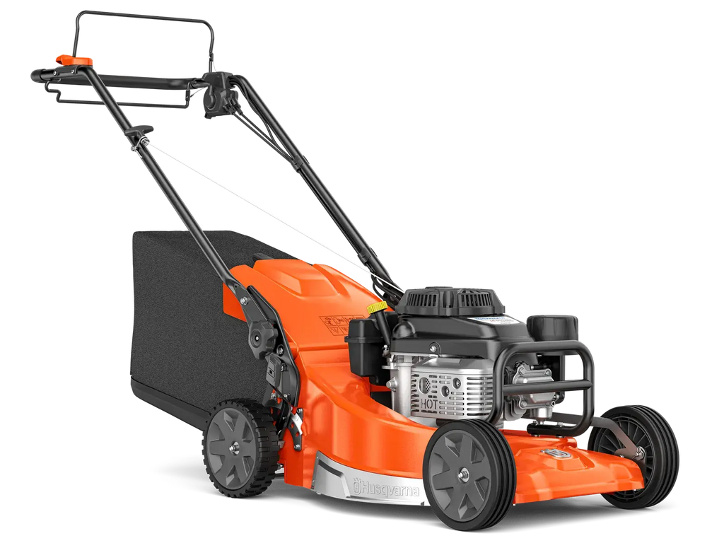 Tondeuse HUSQVARNA LC 551 VBP thermique pro 51 cm, moteur Kawasaki, carter alu, vitesse variable, bac 65 L.