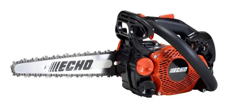 Tronçonneuse ECHO CS 2511 TESC 1/4", élagueuse thermique 25 cm ultra-légère 2,3 kg, guide effilé, idéale pour élagage pro précis et intense.
