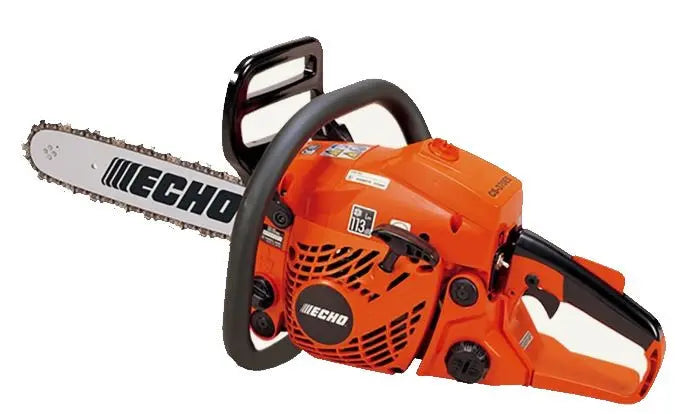 Tronçonneuse thermique ECHO CS 370 ES 36,3 cm³ avec guide 38 cm. Puissante, légère et fiable pour élagage, tronçonnage et coupe de bois.