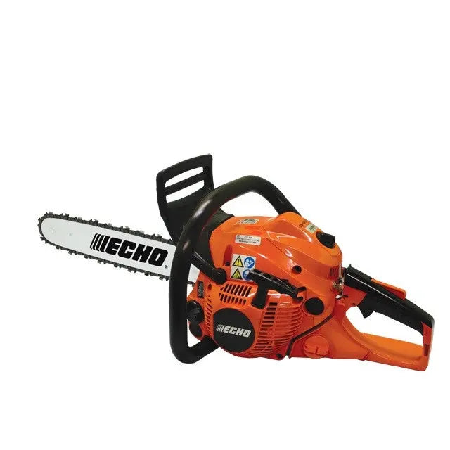 Tronçonneuse ECHO CS 490 ES 50,2 cm³, guide 45 cm. Puissante, légère, carter magnésium, idéale pour abattage, tronçonnage et bois de chauffage.