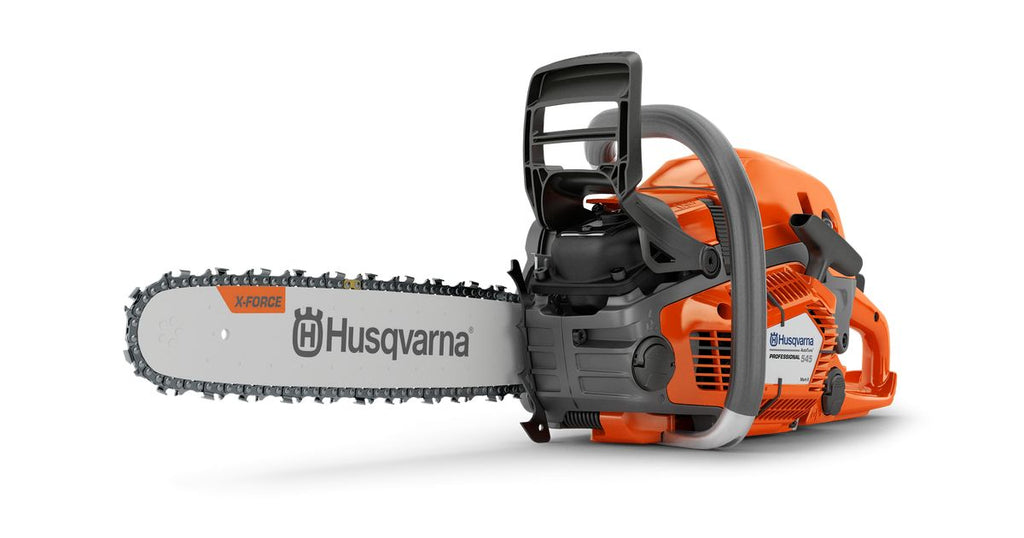 La tronçonneuse HUSQVARNA 545 Mark II allie puissance, confort et fiabilité pro. 