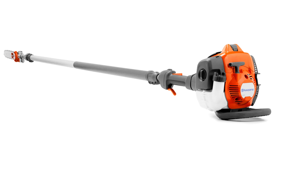 La tronçonneuse HUSQVARNA 525 PT5S sur perche télescopique permet un élagage en hauteur précis et puissant. Livraison rapide et gratuite en France.